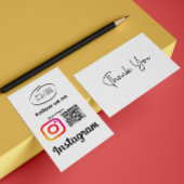 Instagram Suivez-nous Qr Code Merci