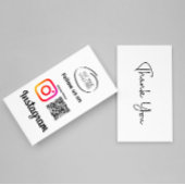 Instagram Suivez-nous Qr Code Merci