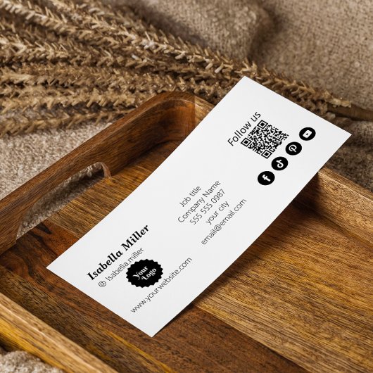 Instagram Suivez-nous Qr Code Promotionnels Modern