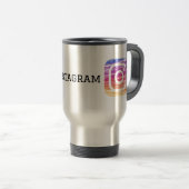 Instagram Travel Mugs (Devant droit)