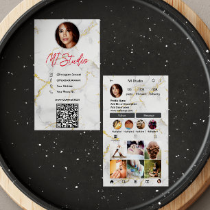Instagram Visitekaartjes, influencer, estheticus Visitekaartje