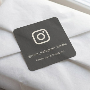 Instagram Volg Sticker   Aangepaste sociale media 