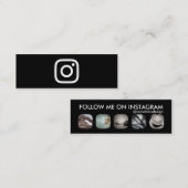 Instagram volgers mini visitekaartje (Voorkant / Achterkant)