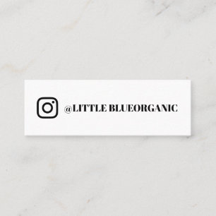 Instagram Zakelijke Kaarten   Uw Instagram Naam Mini Visitekaartje