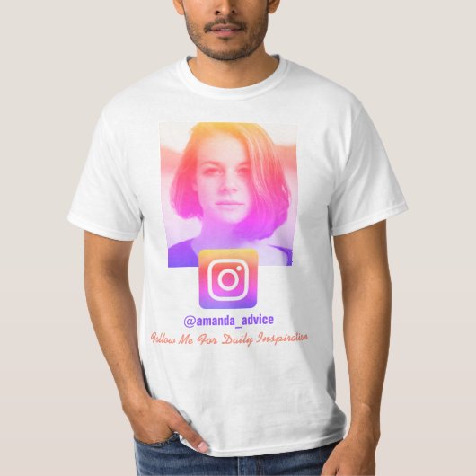 Instagrampromotie T-shirt (Voorkant)
