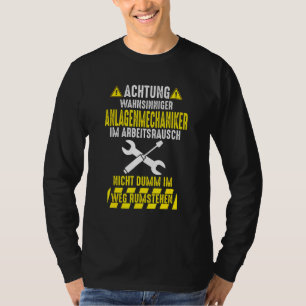 Installateurs van Mannen System Mechanics Heating T-shirt