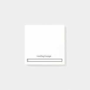 Installatie van Courage Post-It Post-it® Notes