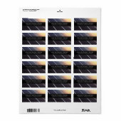 Installatie van Solar Panel - Business Promo Stick Etiket (Full Sheet)
