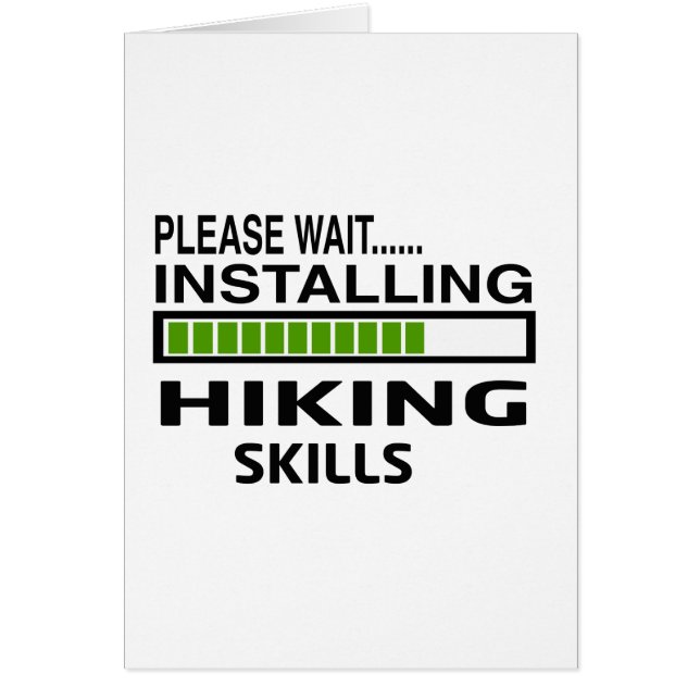 Installation des qualifications de randonnée (Devant)