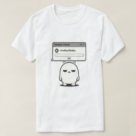 Installeren maandag 0% update - Grappig Schattig T-shirt