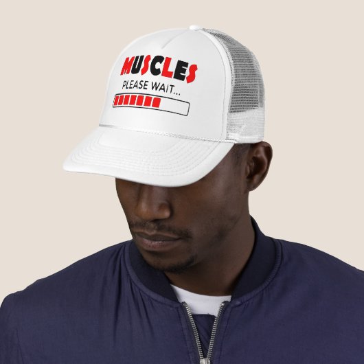 Installing Muscles casquette trucker (En situation)