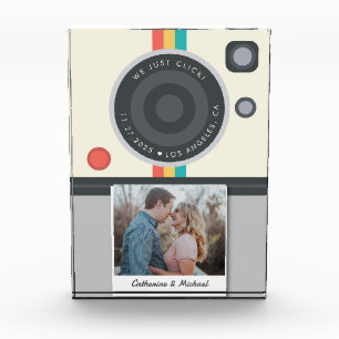 Instant Camera Koppel Foto Unieke Huwelijk 