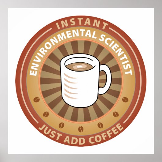 Instant Environmental Scientist Poster (Voorkant)