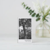 Instant foto - Mysterieuze boom Visitekaartje (Staand voorkant)