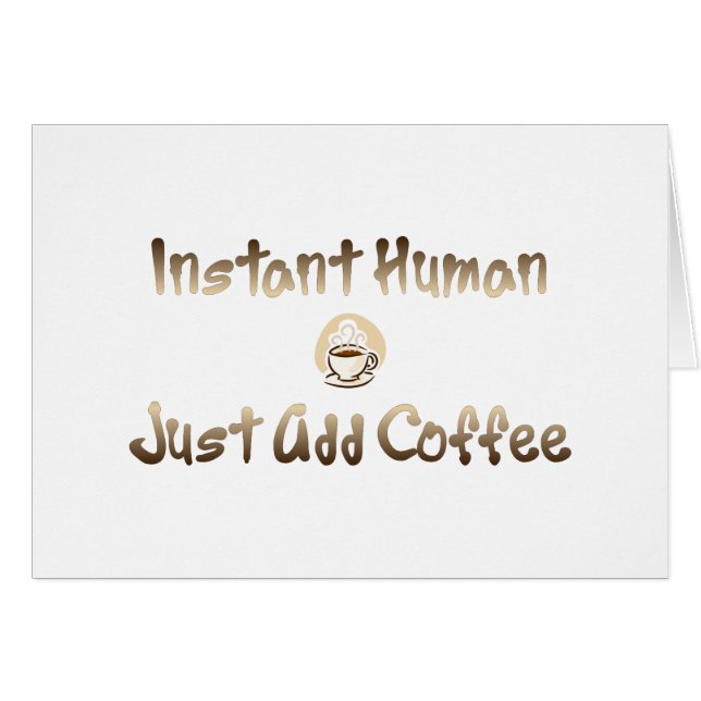 Instant Human (Voorkant Horizontaal)