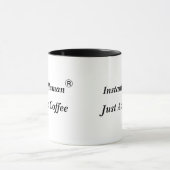 Instant Human, gewoon koffie toevoegen - Gepersona Mok (Midden)