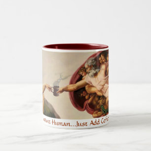 Instant Human Tweekleurige Koffiemok