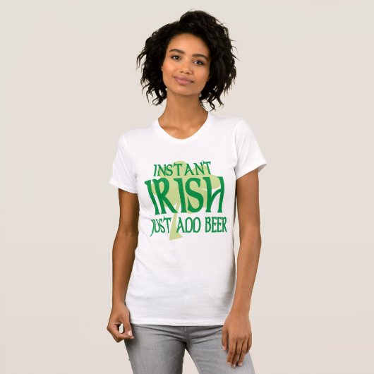 Instant Irish Destroyed T-Shirt (Voorkant volledig)