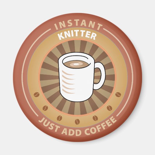 Instant Knitter Magneet (Voorkant)