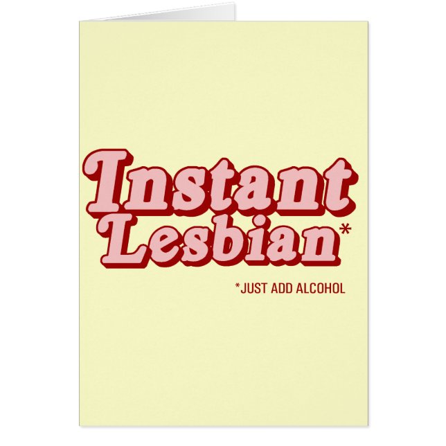 Instant Lesbian (Voorkant)