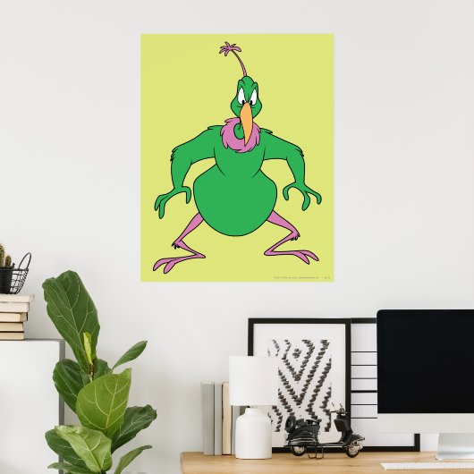 Instant Martians in Kleur Poster (Thuiskantoor)