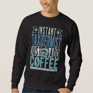 Instant opzetter, enkel koffie toevoegen trui