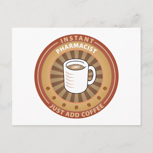 Instant Pharmacist Briefkaart (Voorkant)