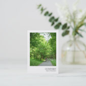 Instant Photo 021 - Cycle Way Visitekaartje (Staand voorkant)