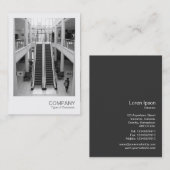 Instant Photo 024 - Escalators Visitekaartje (Voorkant / Achterkant)