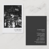 Instant Photo 032 - Tree Canopy Visitekaartje (Voorkant / Achterkant)