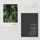 Instant Photo 048 - Woodland Canopy 01 Visitekaartje (Voorkant / Achterkant)