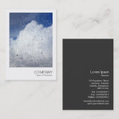 Instant Photo 04 - April Showers Visitekaartje (Voorkant / Achterkant)