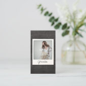 Instant Photo Card voor Acteurs, Bands Visitekaartje (Staand voorkant)