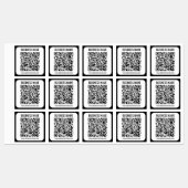 Instant QR-code (voer de URL van uw website in om  Labels (Vel)