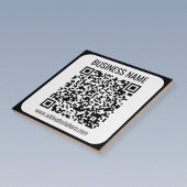 Instant QR-code (voer de URL van uw website in om  Tegeltje