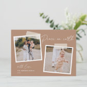 Instantané | Carte de vacances photo Peace on Eart (Debout devant)