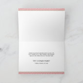 Instantanés funèbres Cartes de remerciements de va (Intérieur)