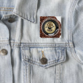 INSTANTE CNA GECERTIFICEERDE VERWEZENLIJKHEID VIERKANTE BUTTON 5,1 CM (In situ)