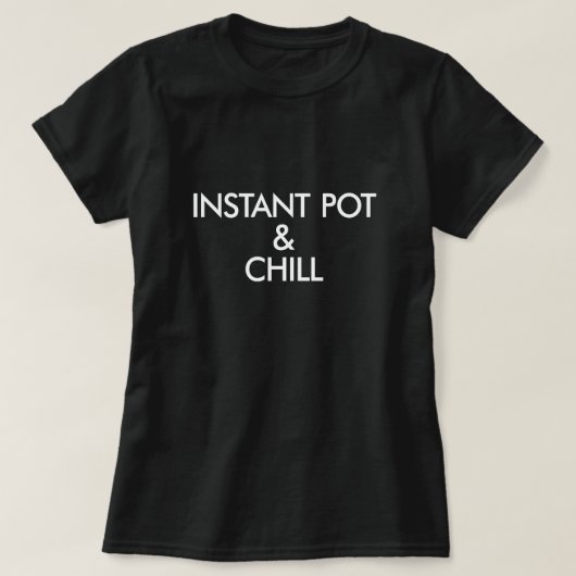 INSTANTE POT EN KIND T-SHIRT (Design voorkant)