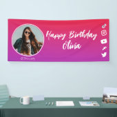 Instaparty of BloggerParty Verjaardag Spandoek (Beurs)