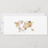 Instapass Huwelijksuitnodiging Hart Vliegtuig Icoo Kaart (Achterkant)