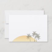 instapkaart RSVP kraftpapier Kaart (Achterkant)