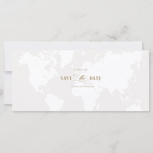 Instapkaart Save the Date Invitation (Achterkant)