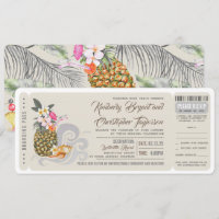 instapkaart | Strandananas | Trouwticket