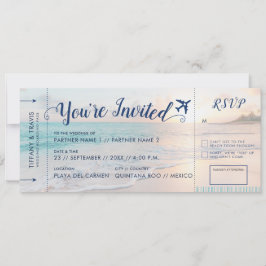 Instapkaart Strandticket All-In-One RSVP en Kaart
