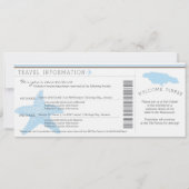 Instapkaart voor huwelijksreis naar Jamaica reisin Kaart (Voorkant)