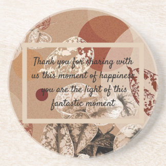 insteekkaart zandsteen onderzetter