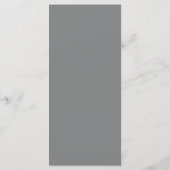 Instelbare plek Dank u, kalligrafiekaarten Programma (Achterkant)