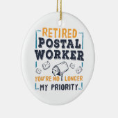Instelling van postpersoneel Mijn prioriteit is ni Keramisch Ornament (Rechts)