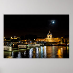 Institut de France en Pont des Arts - Parijs Poster